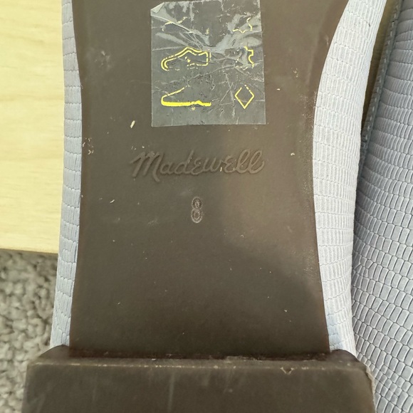 Madewell Lavender ballerina flats- 8- good condition - Picture 4 of 4